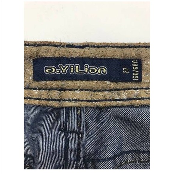 A.Yilian Skinny Fit Ankle Grazer Metallic Thread - Picture 7 of 8